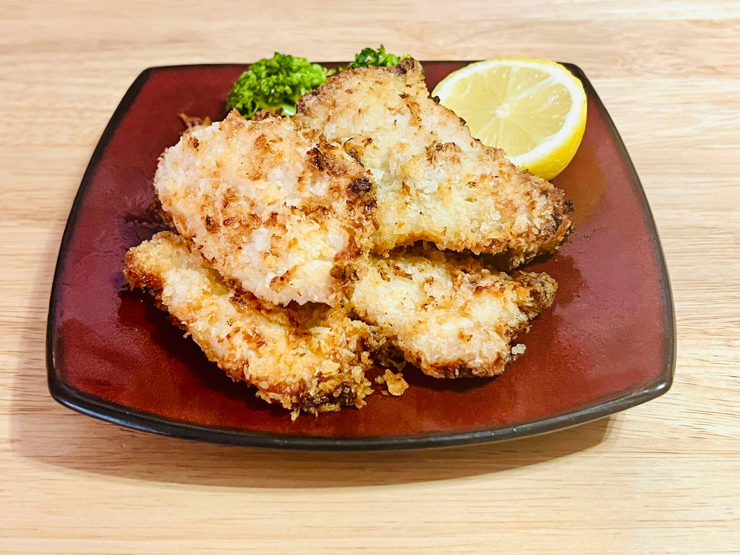 (S)Frozen Oven Baked Chicken Katsu