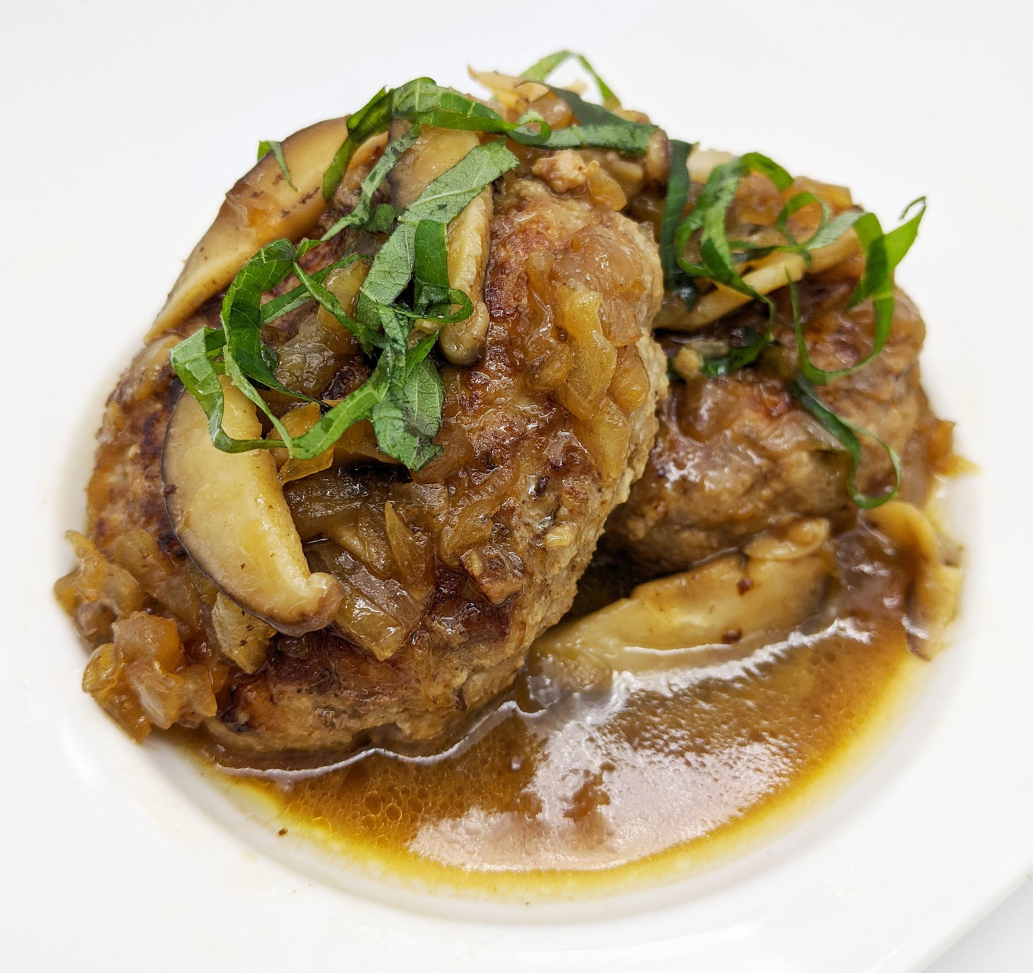 (小)冷凍豆腐入り和風ハンバーグ椎茸ソース