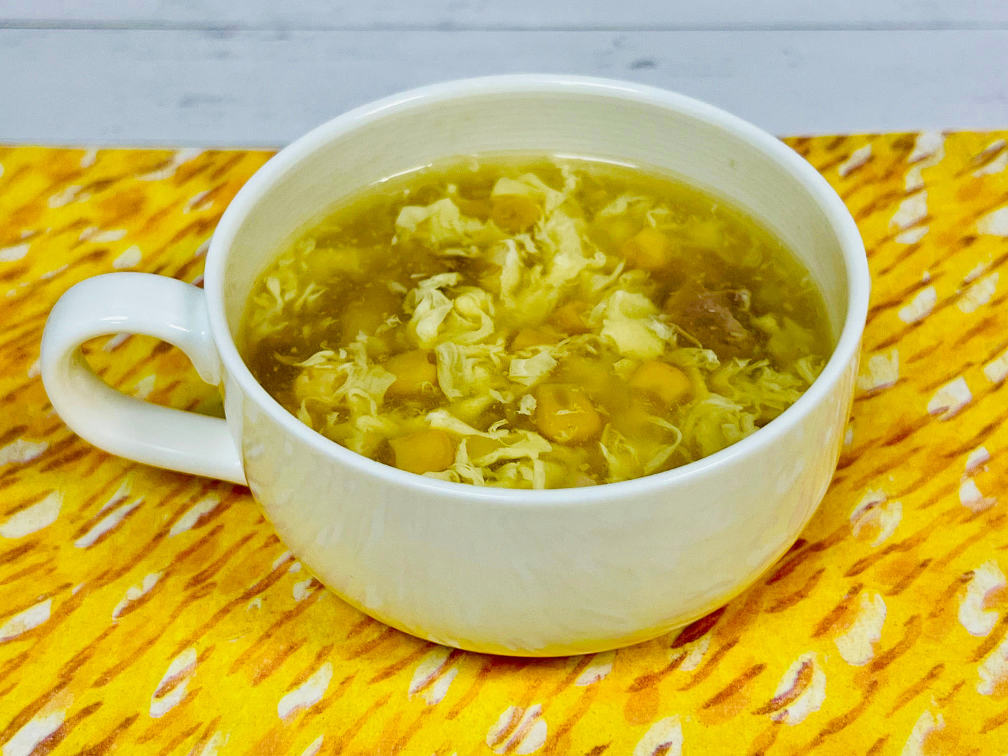 (S)Frozen Taiwanese Egg Drop Corn Soup