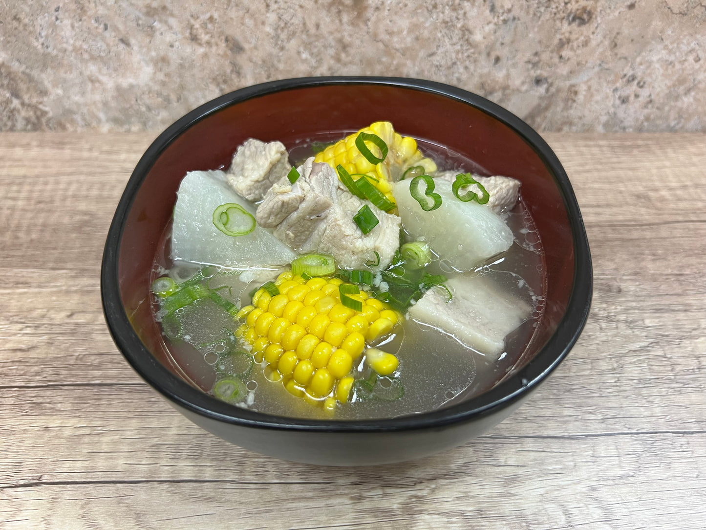 (S)Frozen Taiwanese Pork Belly Corn Daikon Radish Soup
