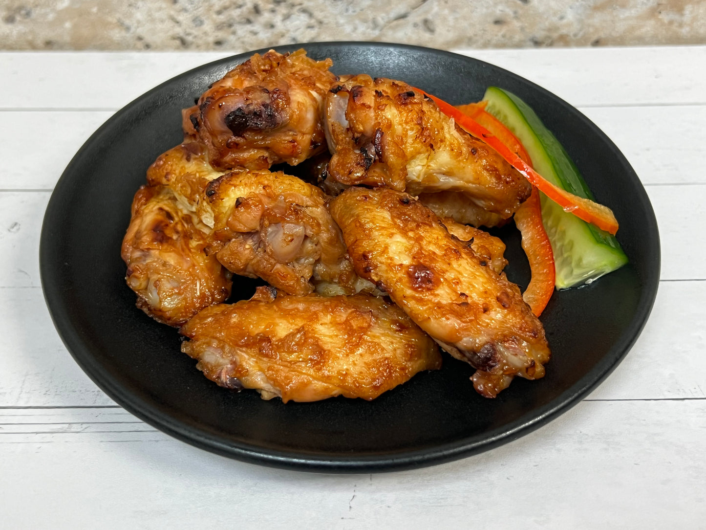 (S)Frozen Grilled Ginger BBQ Chicken Wing