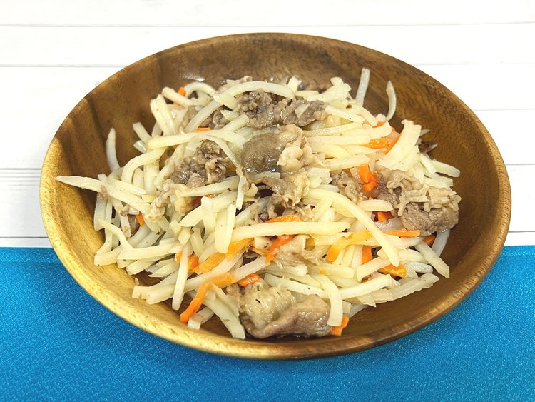 (S)Frozen Potato Beef Stir Fry