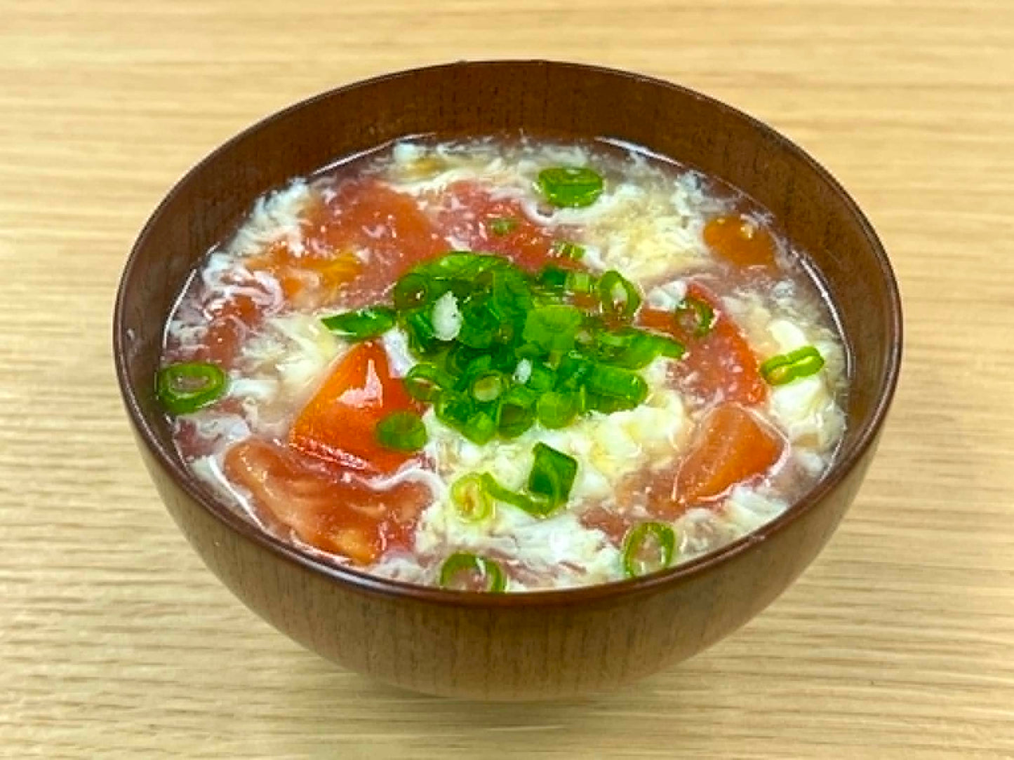 新作！トマトと卵のスープ