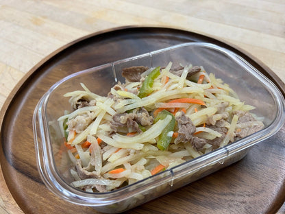 (S)Frozen Potato Beef Stir Fry