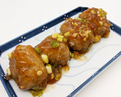 (小)ミニ蓮根入り甘辛肉団子10pcs