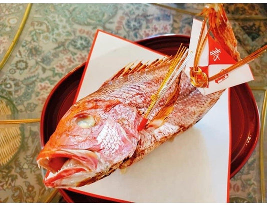 (大)烤全魚紅鯛魚