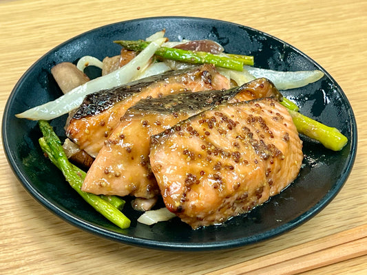 (S)Frozen Grilled Honey Mustard Salmon 4-5pcs