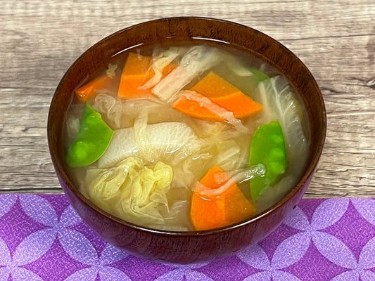 (小）冷凍野菜沢山味噌汁