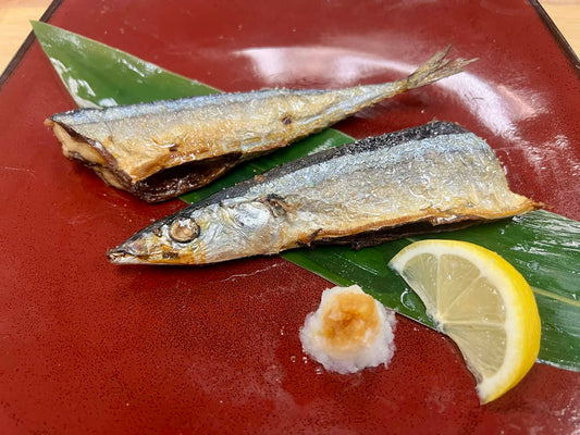新メニュー! 冷凍 秋刀魚の塩焼き