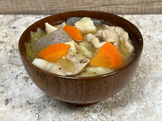 (S)Frozen Pork & Cabbage Miso Soup