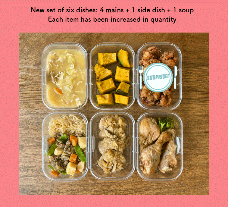 July 21st Weekly Meal Plan - S Size